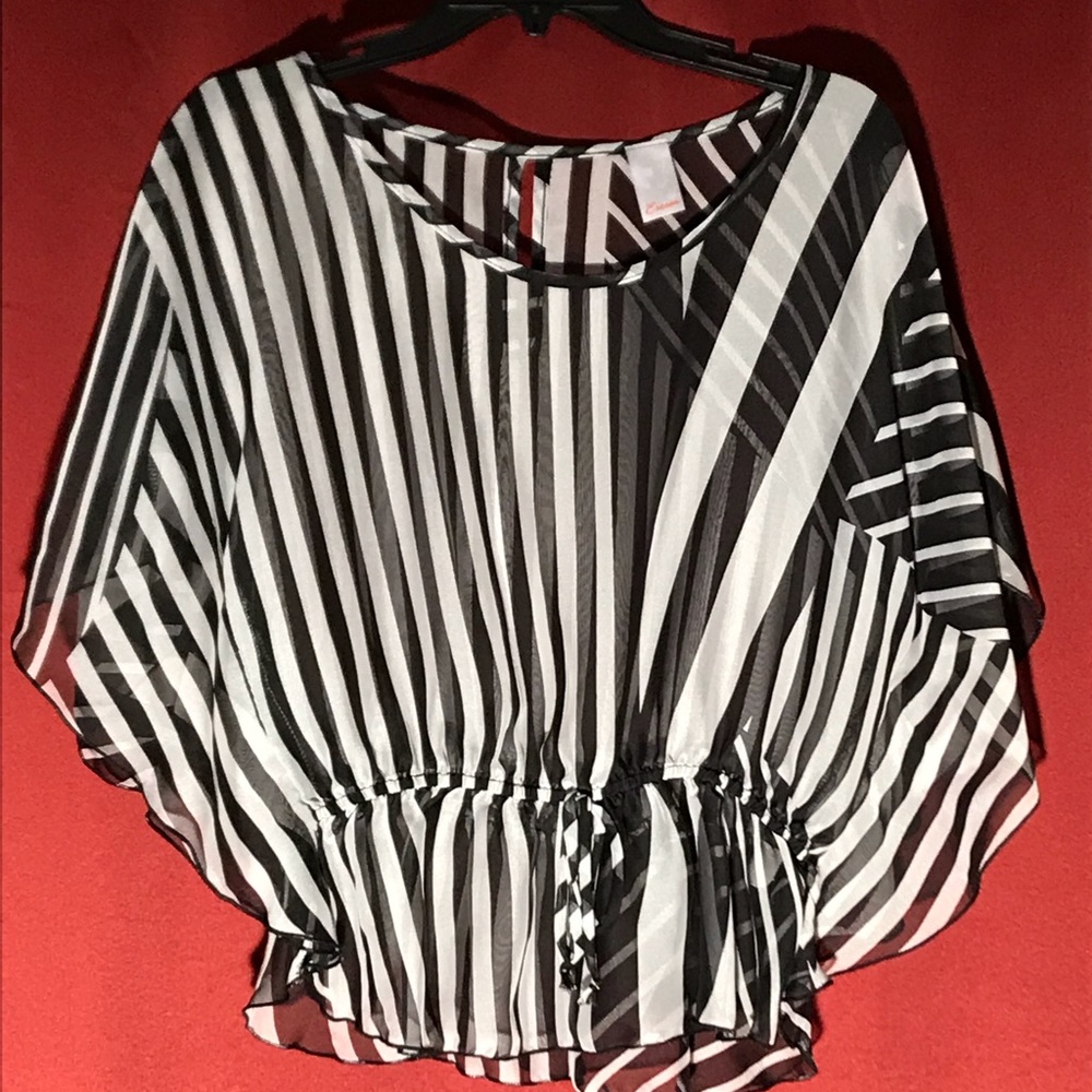 Black and White Dress Shirt.